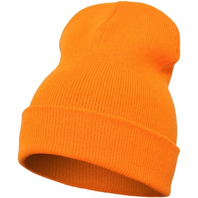 Flexfit - Heavyweight Long Beanie blaze orange one size Beanie Muts - Oranje