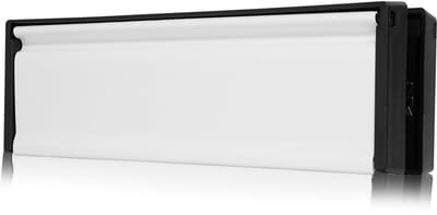 Dailygoods- Brievenbord Premium - Tochtbestendige Brievenbus - Telescopische Bevestiging - Geschikt voor uPVC/Houten Deuren - 20-40 mm Deurdikte - Scharnierveren 100.000+ Testen - Postbrievenbus