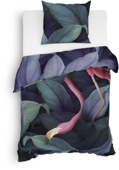 Heckettlane Byron Dekbedovertrek - Katoen - 140x200-220 cm - Eenpersoons - Groen
