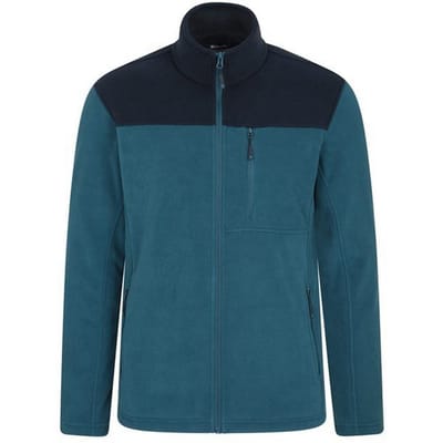 Mountain Warehouse Heren Buchanan Fleece Jas (Blauw)