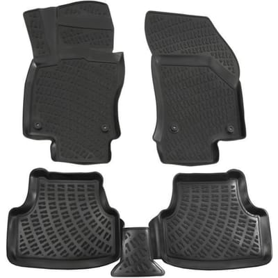 Tapis de sol - Exclusive - VW Polo - Caoutchouc - Compatible depuis 2017 - Toutes saisons