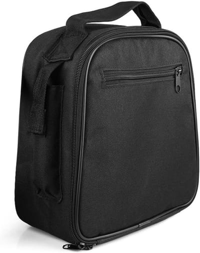 Hoofdtelefoon Tas - Opberghoes - Reizen en Opslag - Waterdicht en Slijtvast - 24 x 23 x 5 cm - Zwart