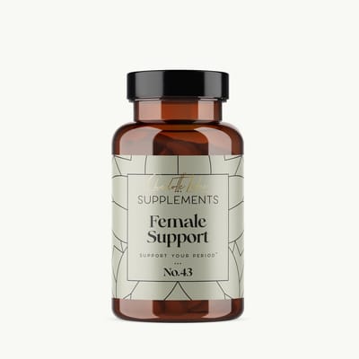Female Support voor vrouwen | 60 capsules | Supplement voor Hormoonbalans & Menstruatie | CL Health by Charlotte Labee