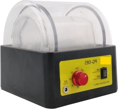 Mini Polijstmachine - Roterende Trommel - Sieraden Polijsten - Geluidsarme Werking - 085 Liter - Niet gespecificeerd