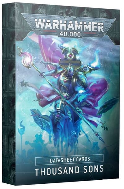Warhammer 40K - Thousand Sons - Datasheet Cards (36-02)