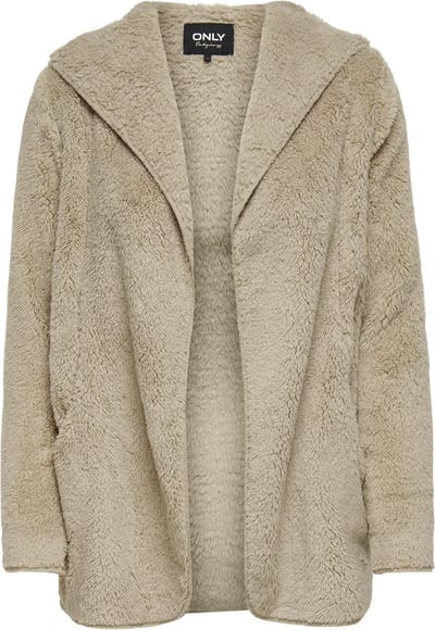 Only Vest Onlcontact Hood Sherpa Coat Cc Otw 15300637 Humus Dames Maat - XS