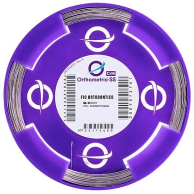 Fils durs élastiques OrthoMetric SS CrNi Ronds en rouleau 50g