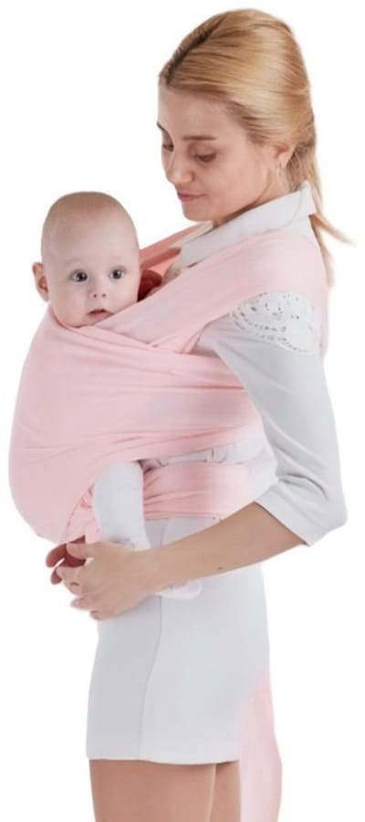 Draagdoek voor baby's en peuters — 58 x 530 cm — Geschikt voor baby's tot 15 kg — Borstvoedingsdoek — Draagbaar en eenvoudig — Babyzak — Draagdoek voor ouders — Verstelbaar — Ademend en zacht — Essentieel voor op reis met de baby