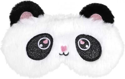 Zacht Pluche Slaapmasker voor Kinderen - Schattige Dieren Oogmasker voor Vliegtuig en Reizen