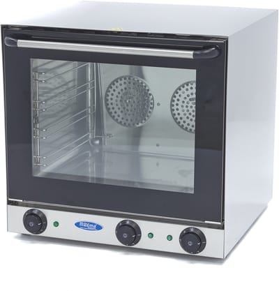 Maxima Heteluchtoven Grillen 4 Bakplaten Ingebouwde Timer tot 300°C