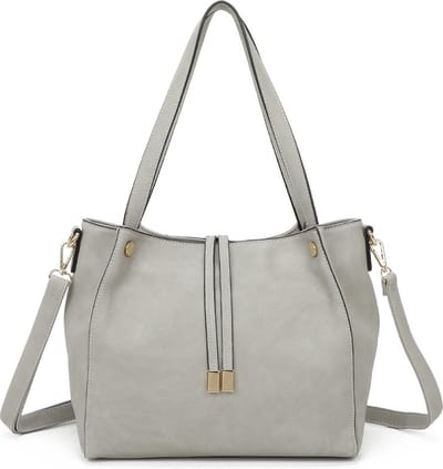 Gallantry - Handtas - Schooltas - Schoudertas - Crossbody - Werktas - Dames Tassen - Tassen - Grijs