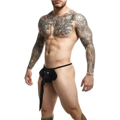 Mob Eroticwear Mob Elephant Thong Black