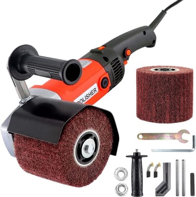 Satijnen slijpmachine met 6 snelheden voor hout en metaal
