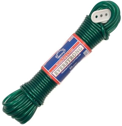 Premium Kwaliteit Stalen Kern PVC Waslijn 4,7 mm - Duurzaam en Weerbestendig 10 m