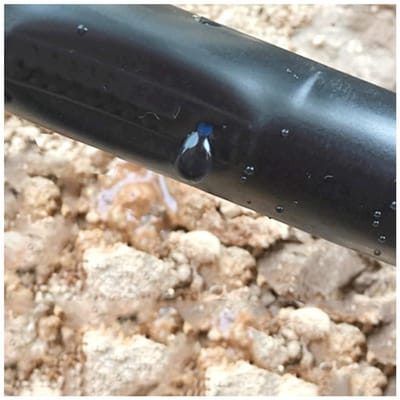 Druppelslang - Irrigatieslang - Planten Water Geven - Flexibel Polyethyleen - 10 meter - Zwart