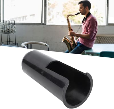 Dailygoods- Mondstuk Beschermkap Lichtgewicht - Gebitsprotecties - Mondstuk Accessoire - Kunststof - Geschikt voor Altsaxofoon/Bb Klarinet - Compact en Handig - Mondstukdop