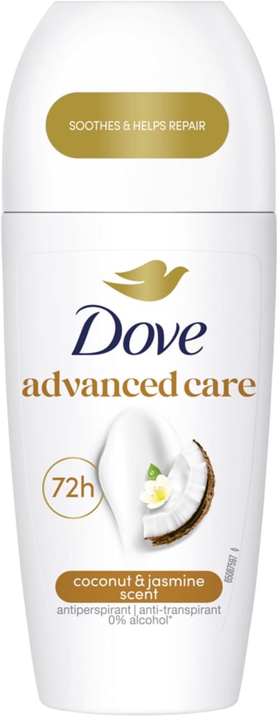 Dove Advanced Care Anti-Transpirant Deodorant Roller Coconut & Jasmine 50 ml