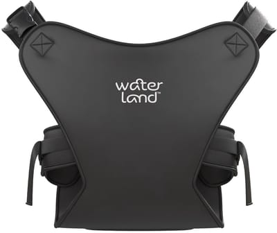 WaterLand Baby Carrier - Draagzak - Jet Black - Buikdrager - Neopreen - Water - Zwembad - Strand