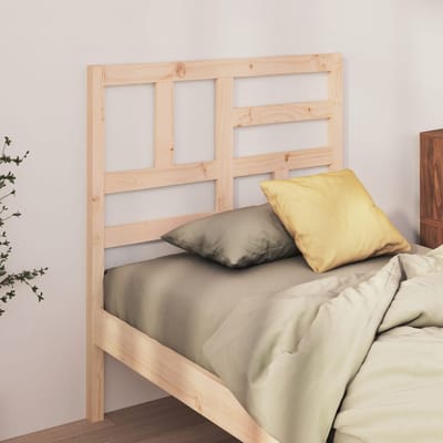vidaXL - Hoofdbord - 81x4x104 - cm - massief - grenenhout