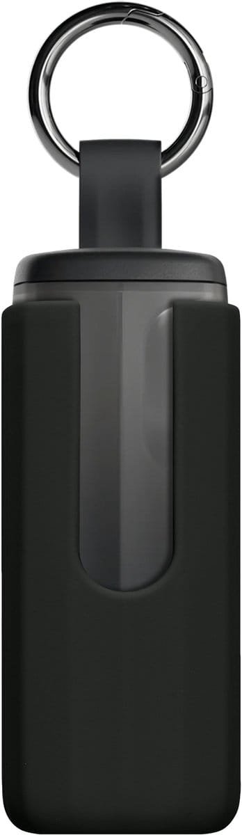 kwmobile cover voor oordopjes case - geschikt voor Skullcandy Method 360 ANC - Trendy beschermhoes draadloze oordopjes in zwart