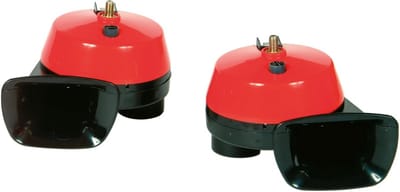 Tweekleurige Luchtalarm Hoorn 12V Hoog Volume voor Auto en Motor
