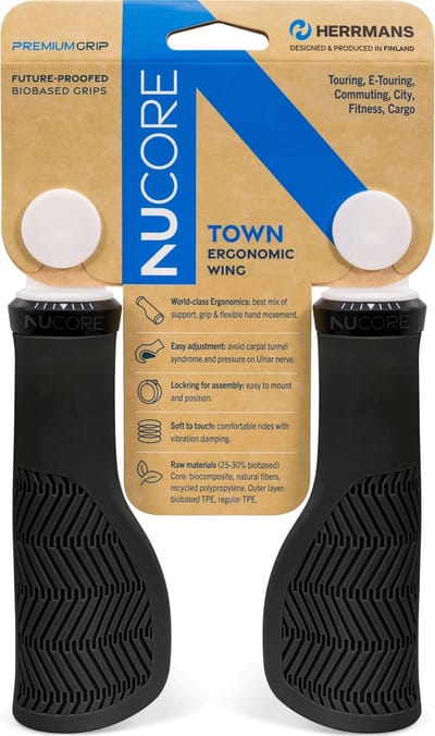 Sturmeyarcher Handvatset Nucore Town Wave 130/130mm zwart