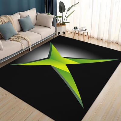27 Stijl Nieuwe Xbox Gaming Gamer Logo Gamer Vloerkleed Tapijt voor Woonkamer Slaapkamer Huisdecoratie, Kinderen Spelen Antislip voor Bank Deurmat 40x60cm( 15x23in )