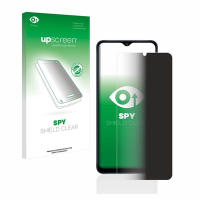 upscreen - privacy screenprotector voor Samsung Galaxy A12 - Folie Beschermfolie Blauwlichtfilter