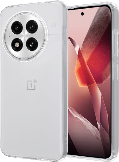 Hoesje - Geschikt voor OnePlus 13R - Sterk & Shockproof - Hoes Cover - Siliconen Case - Transparant