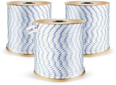 Polypropyleen Touw - Kunstvezel Touw - Bevestigen en Vastzetten - UV-Bestendig en Drijvend - 100 m x 8 mm