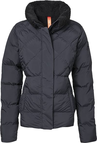PK International - Winterjas - Dames - Waterafstotend - Teddy Kraag - Mac Toto - Grijsblauw - S/36