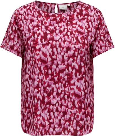 ONLY CARMAKOMA - CARVICA S/S TOP WVN NOOS Dames Blouse