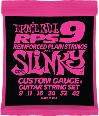 Ernie Ball Slinky RPS Nickel Wound - Gitaarsnaren - Super Slinky - .009-.042 - Nickel Wound