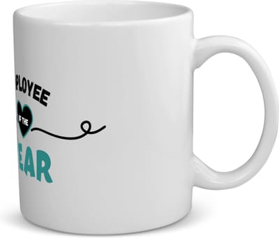 Akyol - employee of the year koffiemok - theemok - Collega - werknemers - werknemer van het jaar - collega's - verjaardag - geschenk - kado - bedankje - 350 ML inhoud