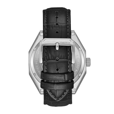 Heritor Automatic Antoni Horloge met Leren Band