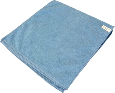 Microvezeldoekjes gerecycled rEco blauw 10 stuks - duurzaam schoonmaken - gerecycled polyester
