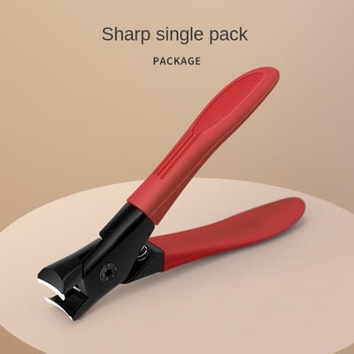 Nieuwe anti-spat nagelknippers, speciale nagelknippers voor dikke en harde nagels, grote huishoudelijke nagelknippers