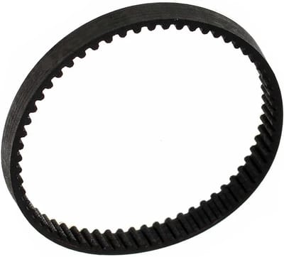 Vervangende Tandriem - Aandrijfriem Rubber - Vloerreiniger Onderhoud - Exacte Pasvorm - 6 mm Breed - Zwart