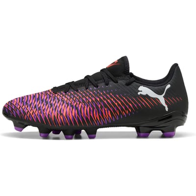 PUMA FUTURE 8 PLAY FG/AG Unisex Sportschoenen - PUMA Black-PUMA White-Glowing Red