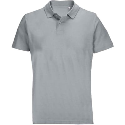 SOLS Pulse piqué poloshirt voor volwassenen, uniseks (Puur Grijs)