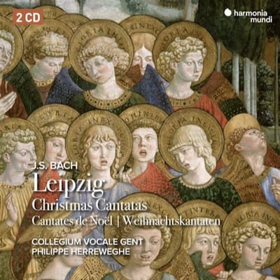 Collegium Vocale Ghent, Philippe Herreweghe - J.S. Bach: Leipziger Weihnachtskantaten - Cantates De Noël À Leipzig (2 CD)