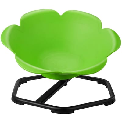 Draaistoel voor Kinderen, Capaciteit 100 kg, Cilindervormige Sensorische Draaistoel, Sensorische Speelstoel voor Autistische Kinderen met Antislip Metalen Basis, Peuter Zit &