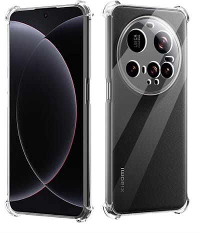 Casemania Hoesje Geschikt voor Xiaomi 15 Ultra - Transparant - Anti Shock Back Cover
