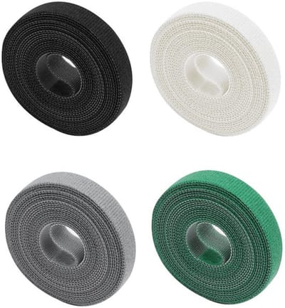 Allecto - Plantenbinders - Herbruikbare klittenband - 4 rollen