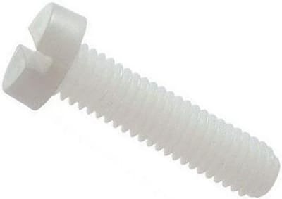Nylon M8 bout - 8 x 35mm - Klasse 6.6 - Metrisch (10 stuks)