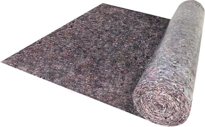 NAIZY Beschermdeken 1 rol van 50 m beschermend vlies met antislip PE-coating oppervlaktebescherming voor schilders en doe-het-zelvers, grammage 180 g/m²