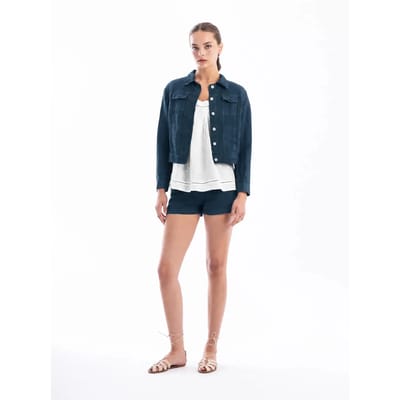 Linnenjas dames Haris Cotton