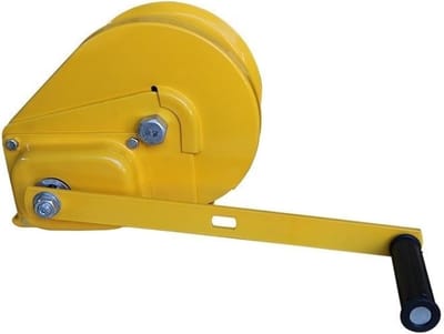 Hoogwerker Hefwerktuig - Lier met lierkabel - Buitenunit Plaatsing - Robuuste stalen constructie - 1200 Lb capaciteit
