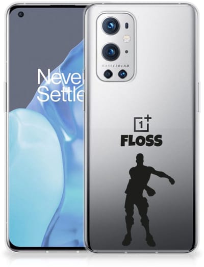 OnePlus 9 Pro Telefoonhoesje met Naam Floss