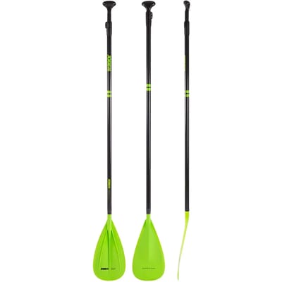 Jobe Fusion Stick SUP Peddel Lime Groen Driedelig - One size